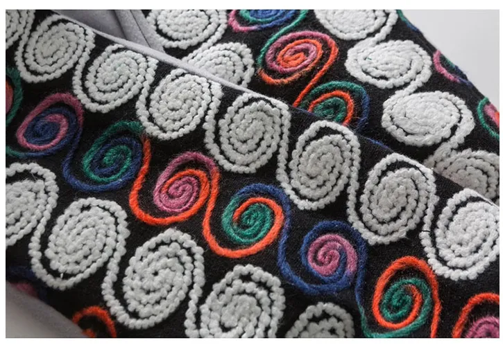 AYWSTER RAINBOW WOOLEN TRENCH RETRO CASUAL UNISEX JACKET