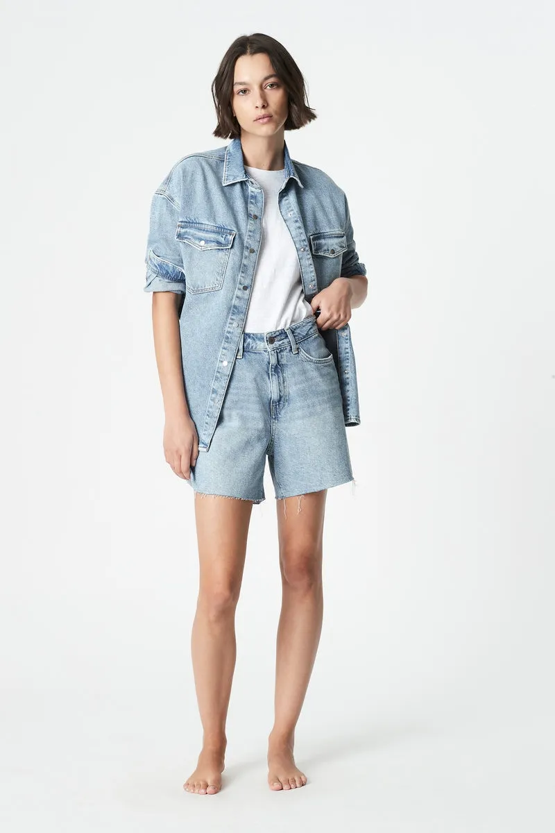 Livia Shirt - Mid Denim
