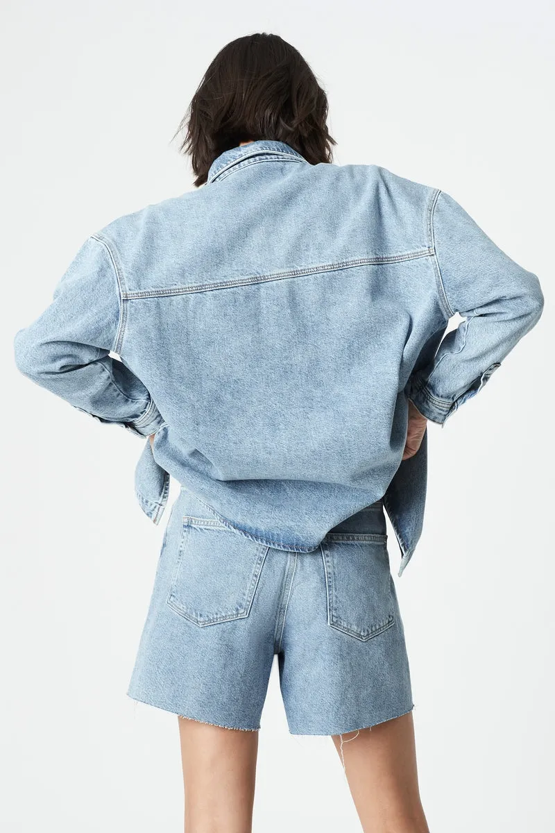 Livia Shirt - Mid Denim