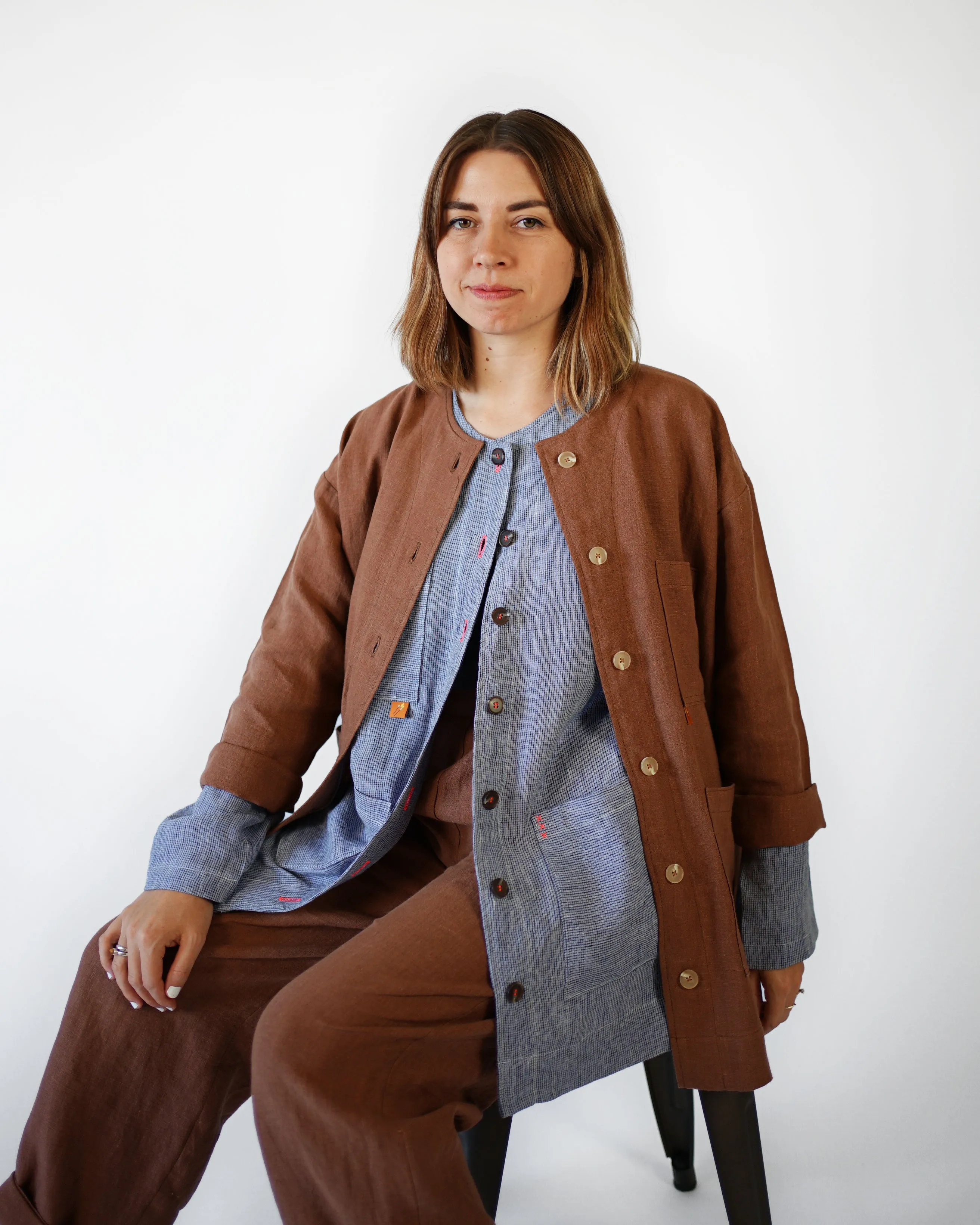 PDF Pattern - Makers Over Shirt | Matchy Matchy Sewing Club