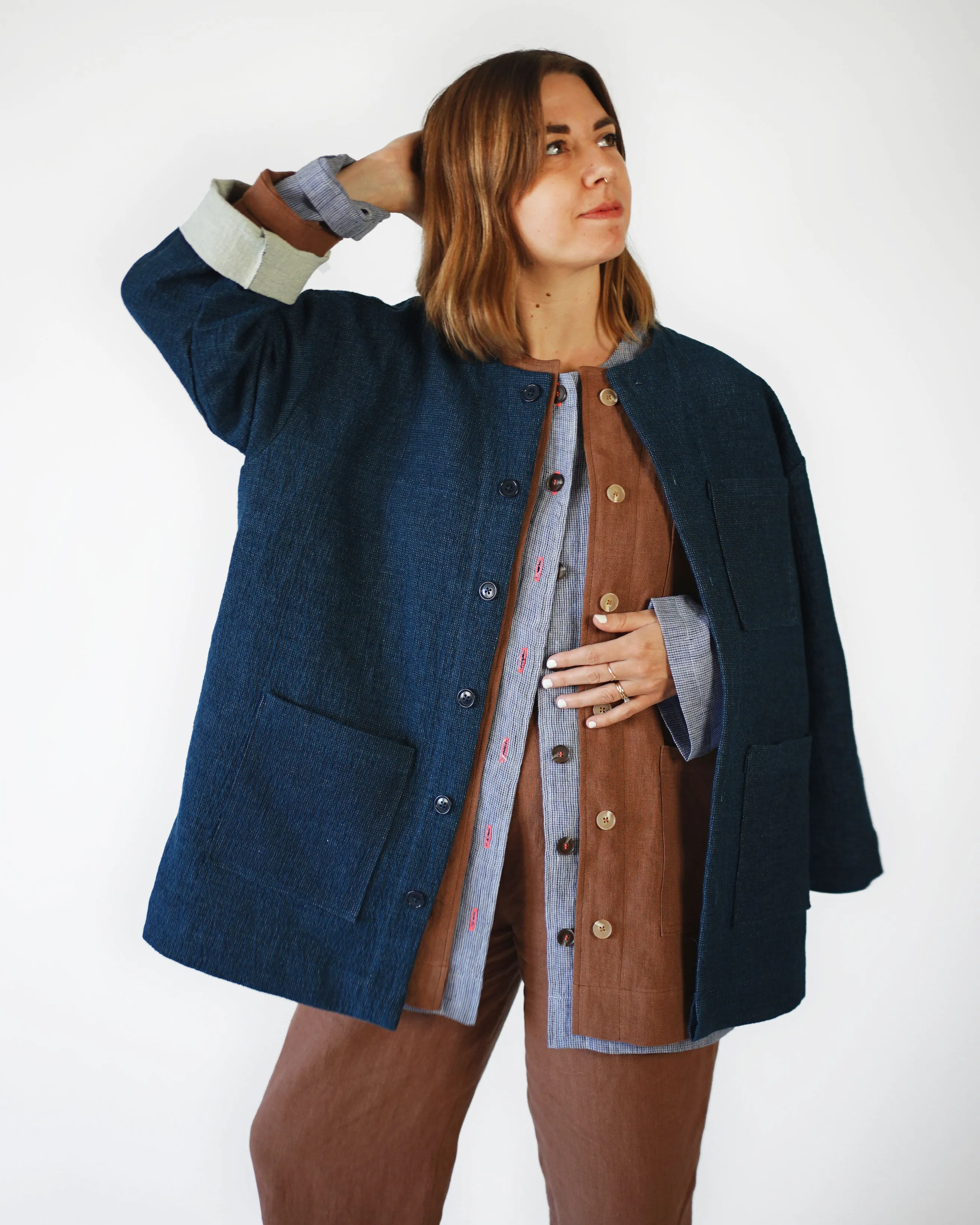 PDF Pattern - Makers Over Shirt | Matchy Matchy Sewing Club