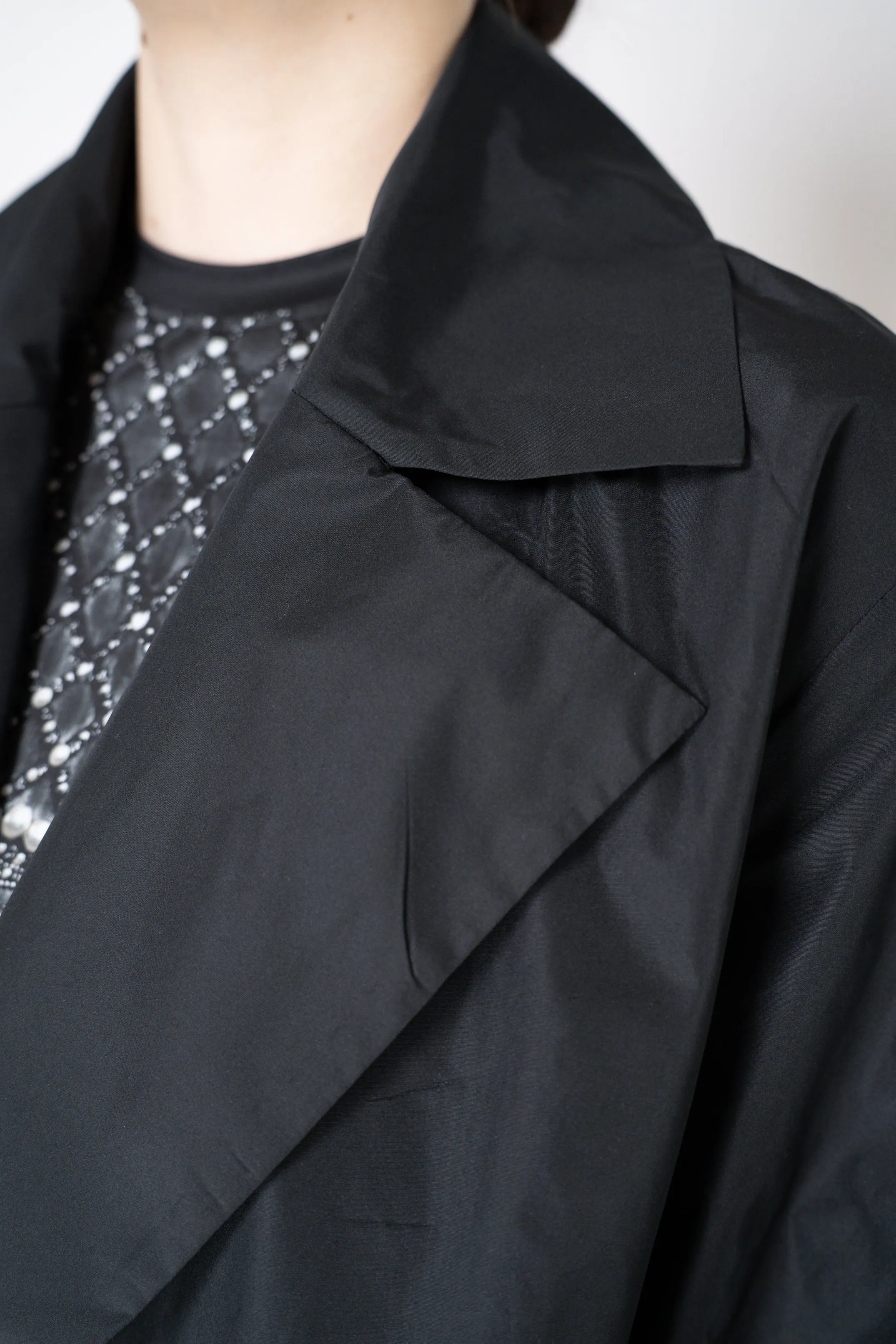 Peter O. Mahler Crash Trench Coat in Black