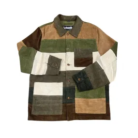 Schott  CORDUROY PATCHWORK JACKET Men’s - MUL