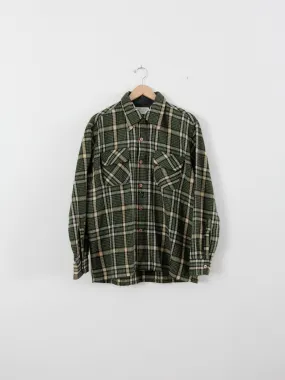 vintage 70s JC Penney plaid shirt