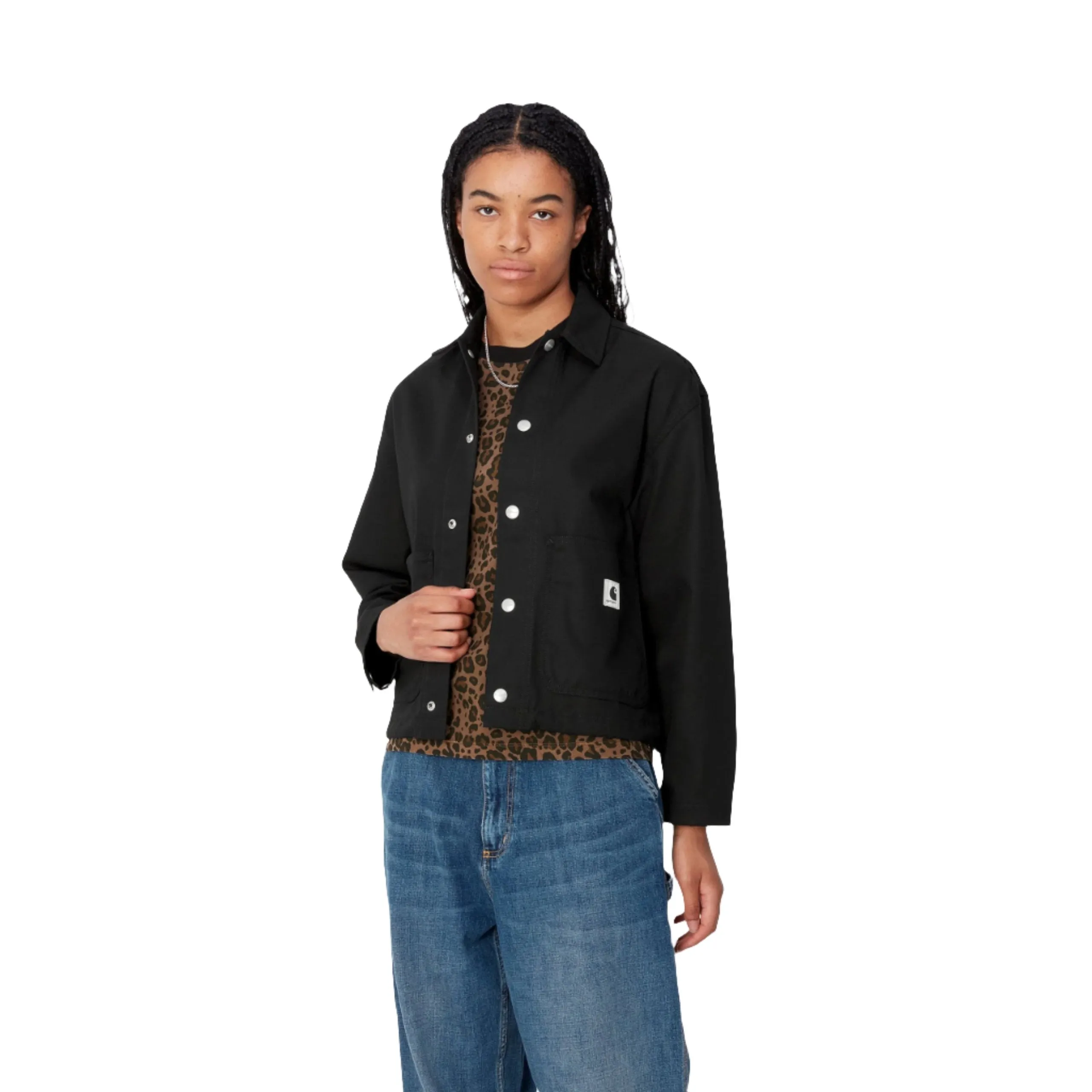 W ' SIMPLE SHIRT JAC / CARHARTT WIP / BLACK